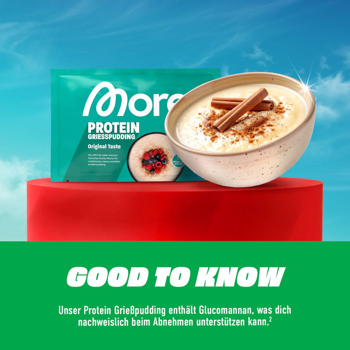 More Protein Grießpudding