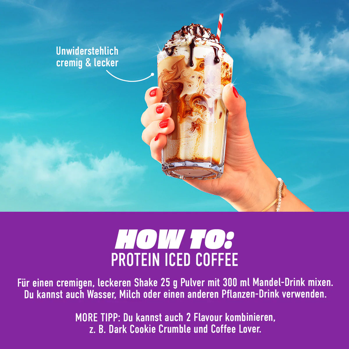 Protein Iced Coffee: Protein Kaffee