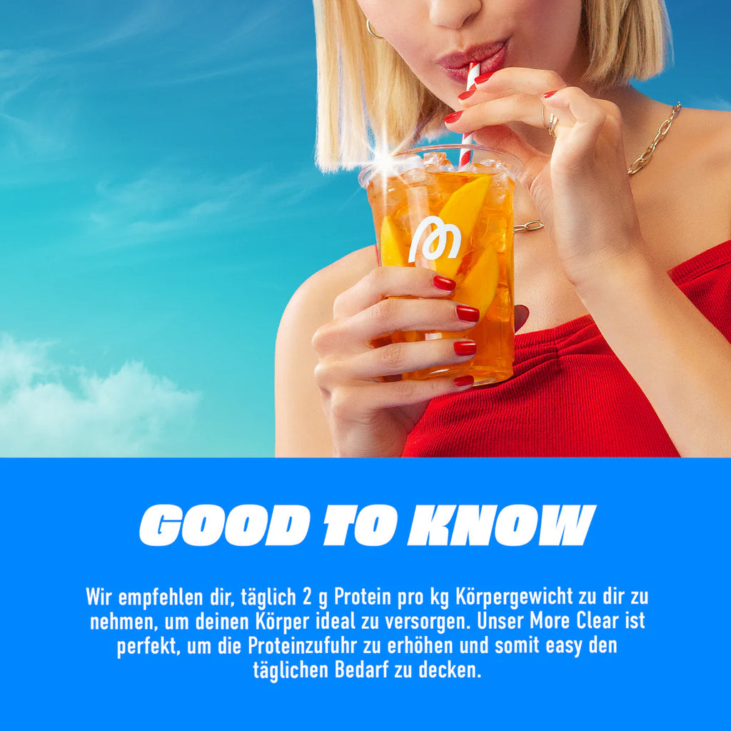 More Clear - Clear Whey Proteinlimonade