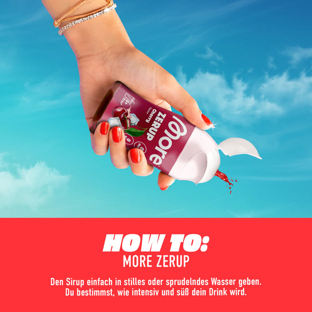 Zerup - Getränkesirup ohne Zucker
