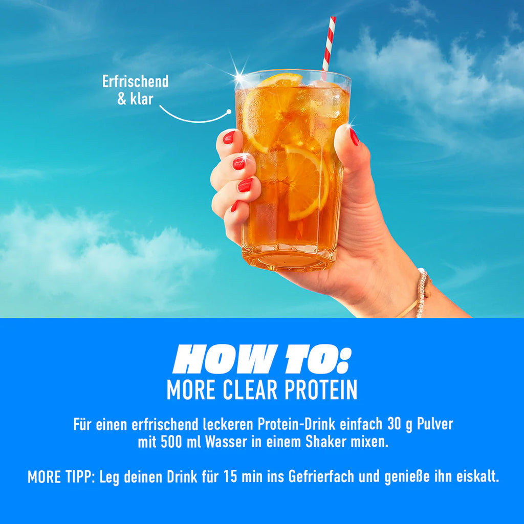 More Clear - Clear Whey Proteinlimonade