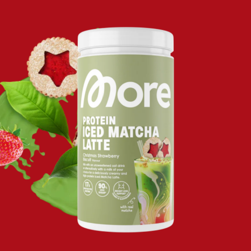 More Protein Iced Matcha Latte